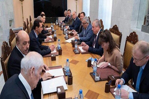 بشار اسد با فرستاده پوتین در امور سوریه دیدار کرد بشار اسد با فرستاده پوتین در امور سوریه ملاقات کرد