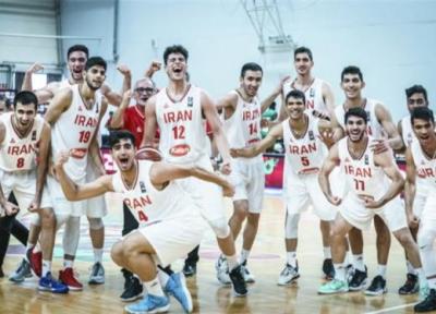 سقوط یک رتبه ای تیم ملی بسکتبال ایران