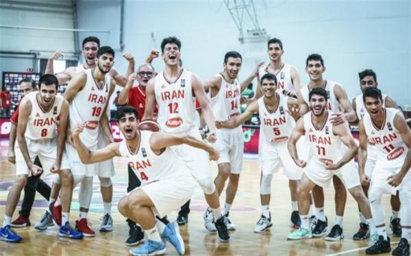 سقوط یک رتبه ای تیم ملی بسکتبال ایران