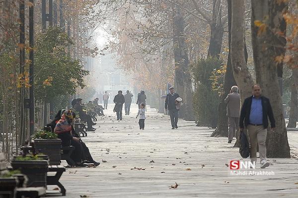 شرایط هوای تهران در 27 آذر ماه ناسالم برای گروه های حساس