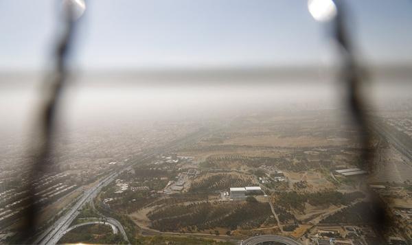 کیفیت هوای تهران در شرایط خطرناک