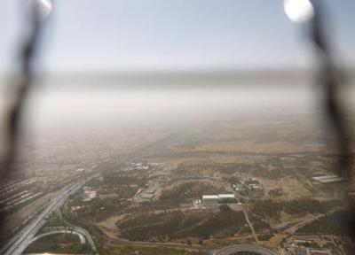 کیفیت هوای تهران در شرایط خطرناک